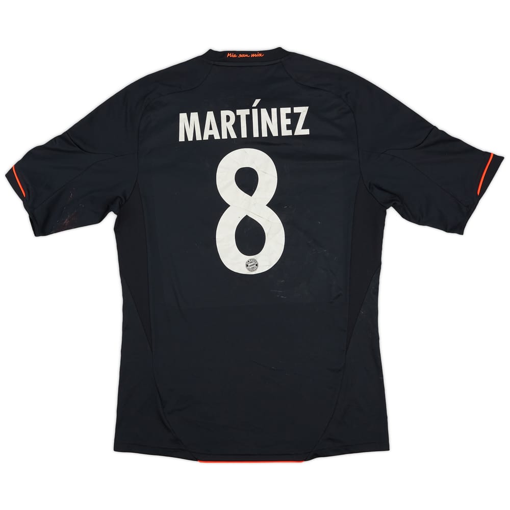 2012-13 Bayern Munich Third Shirt Martinez #8 - 8/10 - (M)