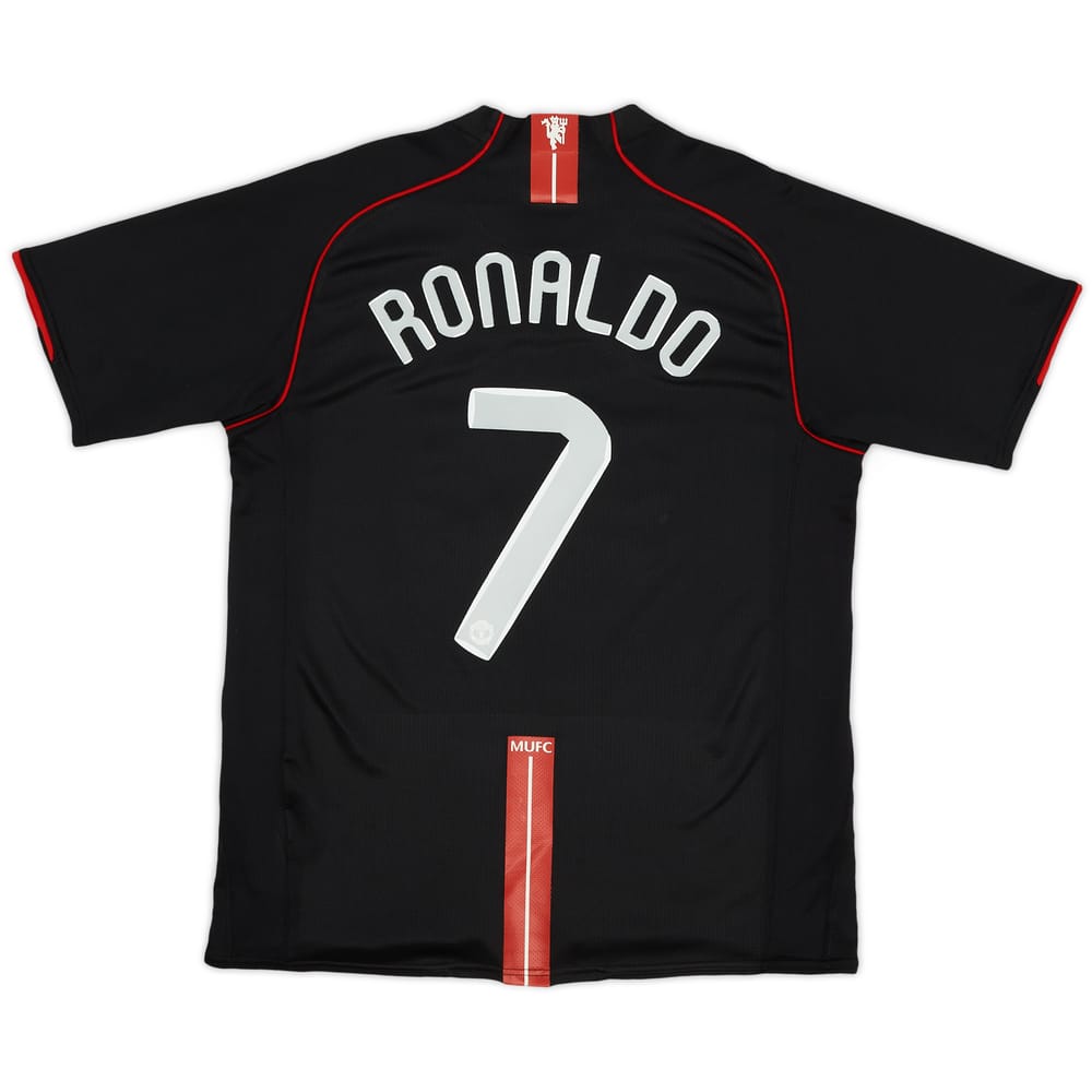 2007-08 Manchester United Away Shirt Ronaldo #7 - 8/10 - (L)