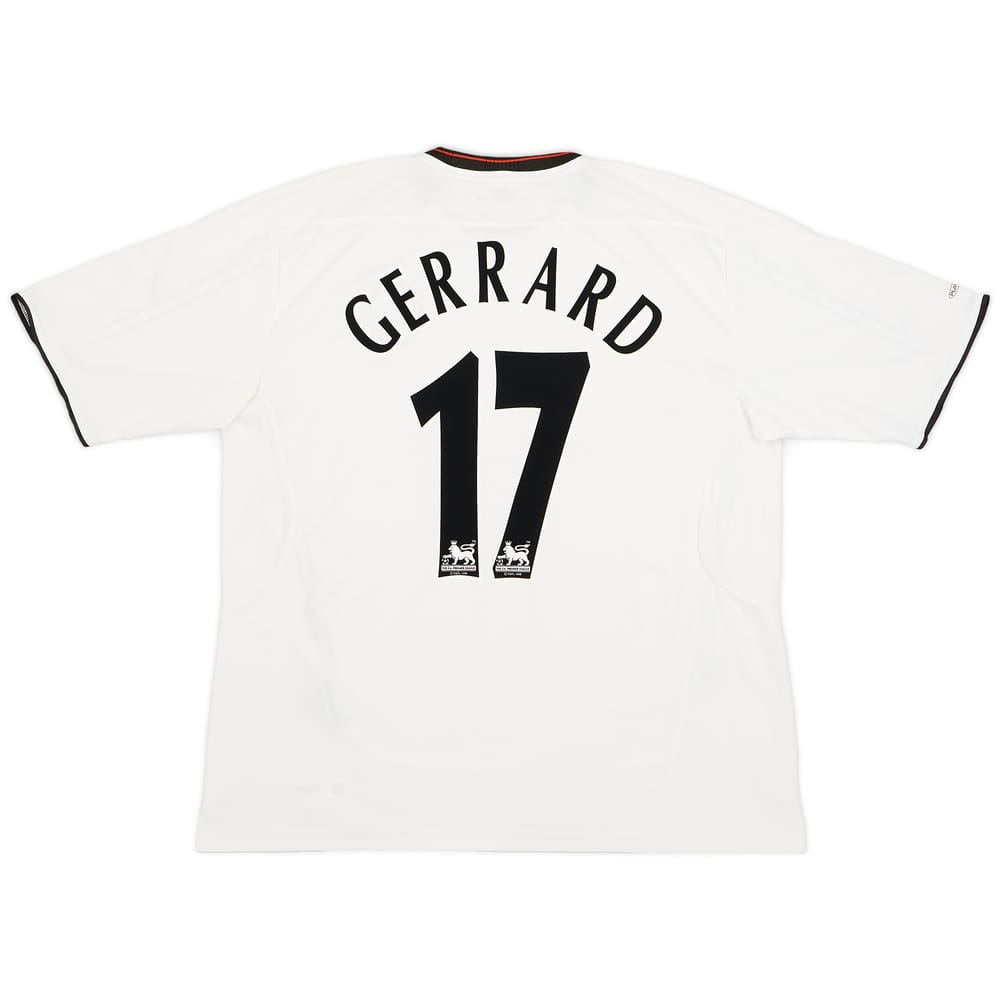 2003-04 Liverpool Away Shirt Gerrard #17 - 6/10 - (XL)