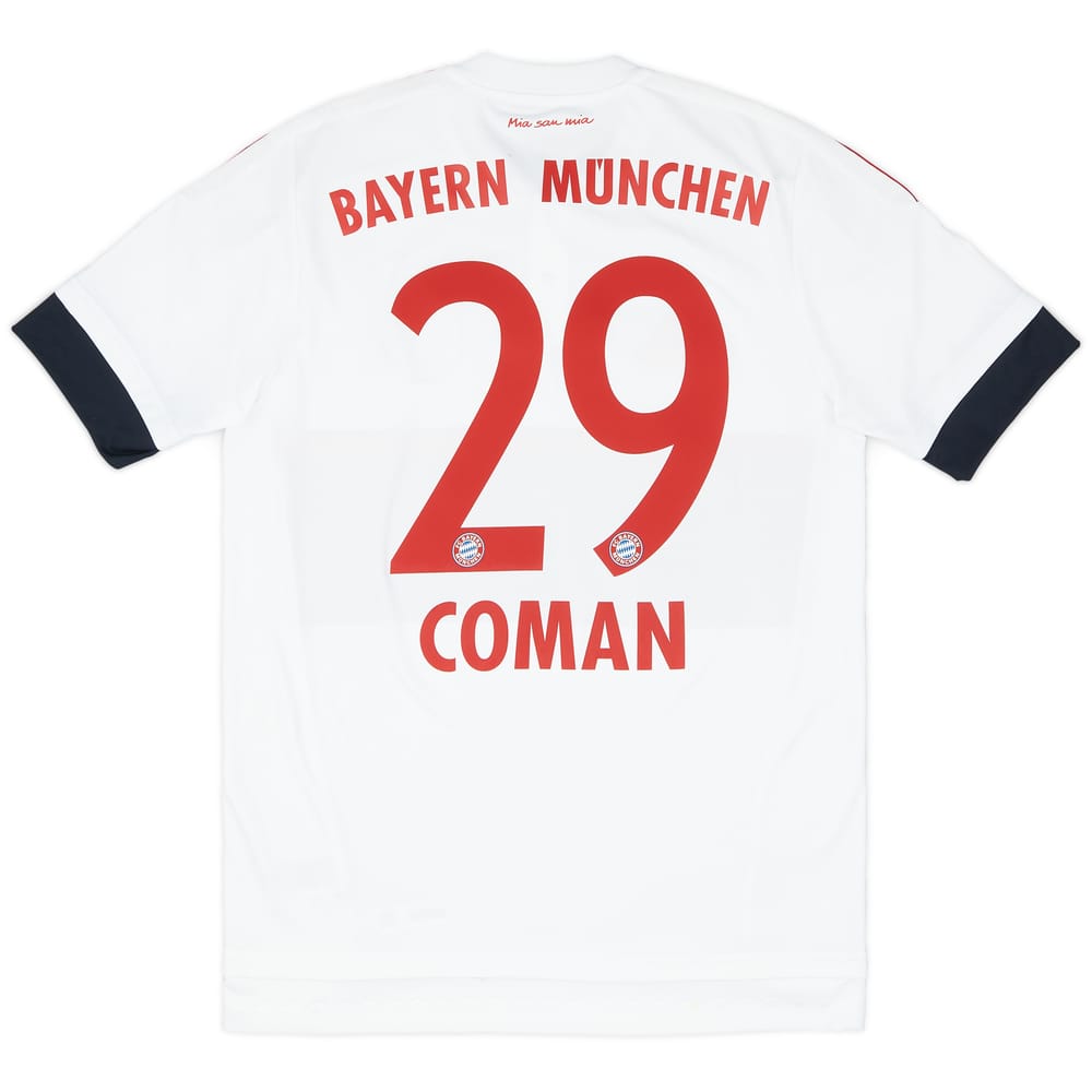 2015-16 Bayern Munich Away Shirt Coman #29 - 9/10 - (S)