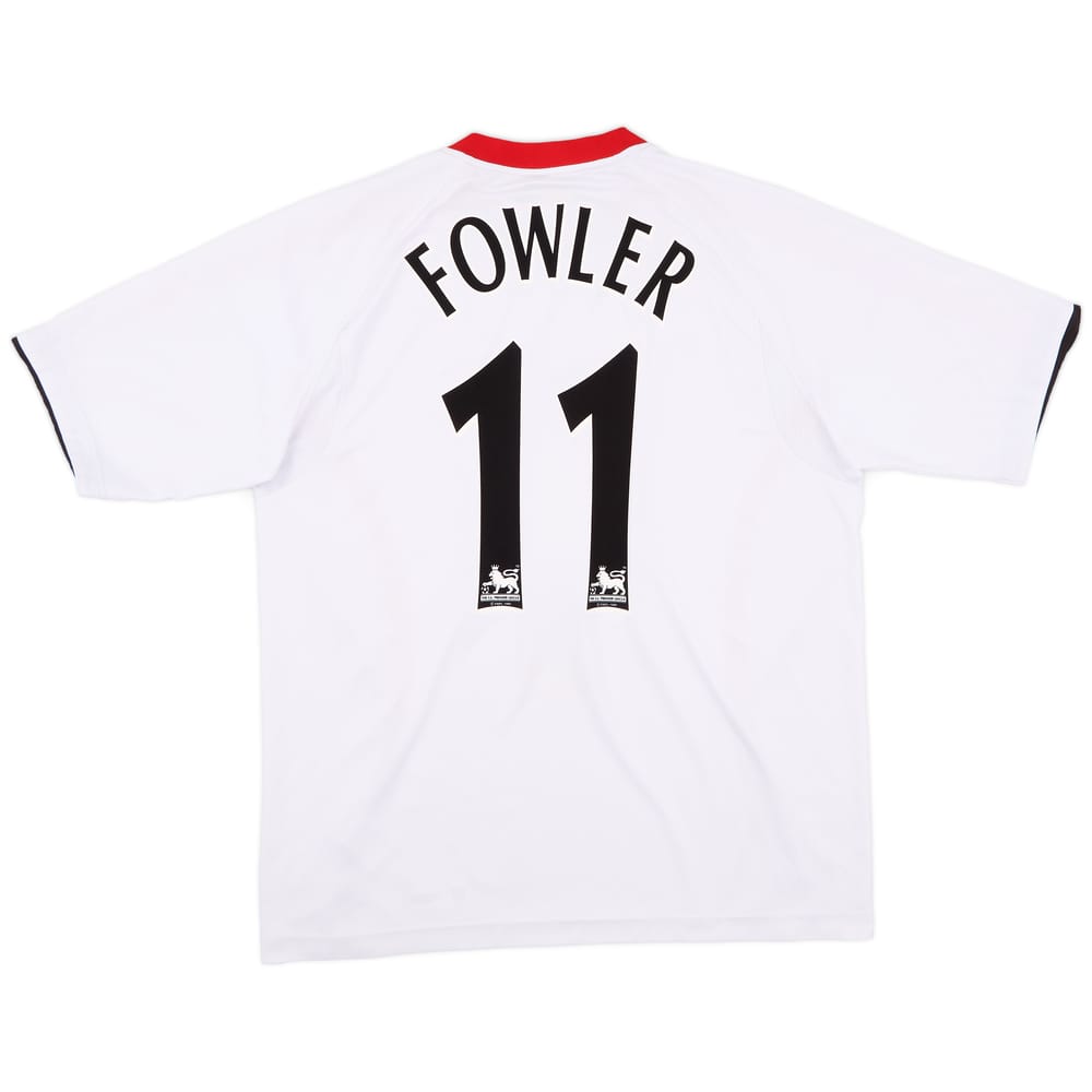 2005-06 Liverpool Away Shirt Fowler #11 - 6/10 - (L)
