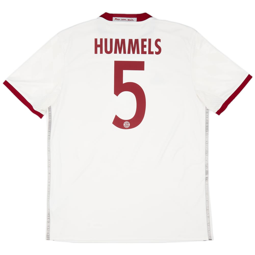 2016-17 Bayern Munich Third Shirt Hummels #5 - 8/10 - (L)