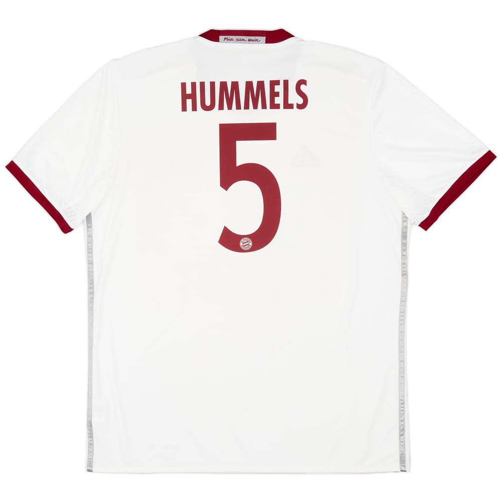 2016-17 Bayern Munich Third Shirt Hummels #5 - 8/10 - (XL)