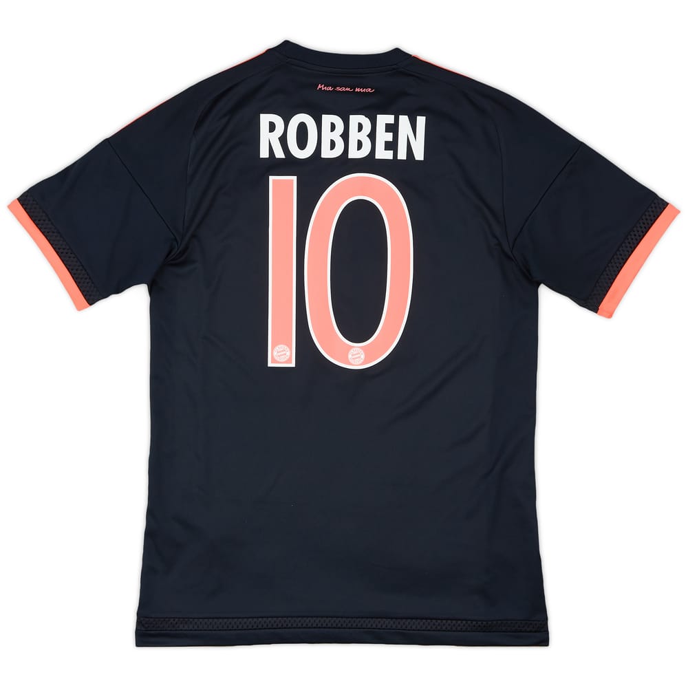 2015-16 Bayern Munich Third Shirt Robben #10 - 7/10 - (S)