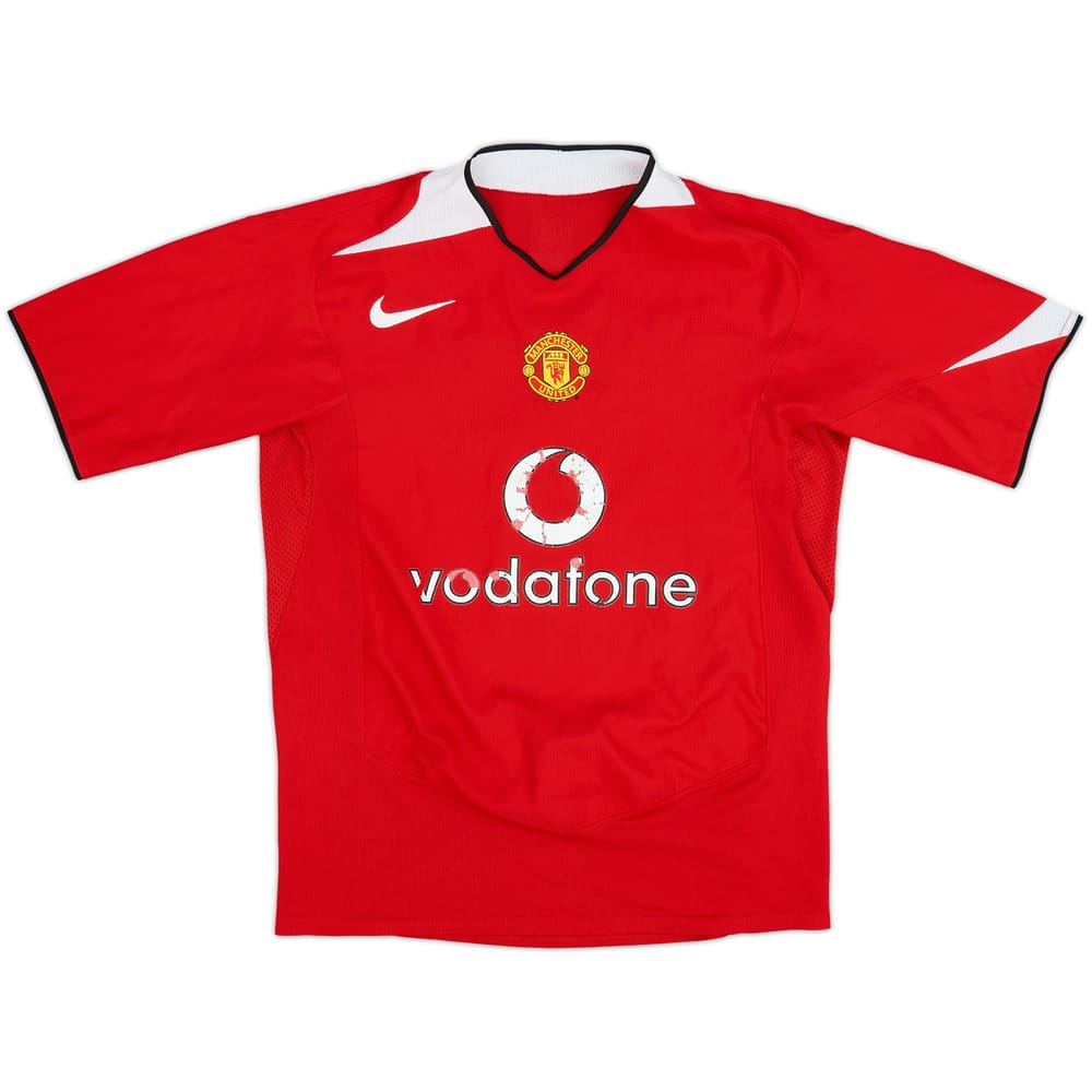 2004-06 Manchester United Home Shirt - 4/10 - (M)