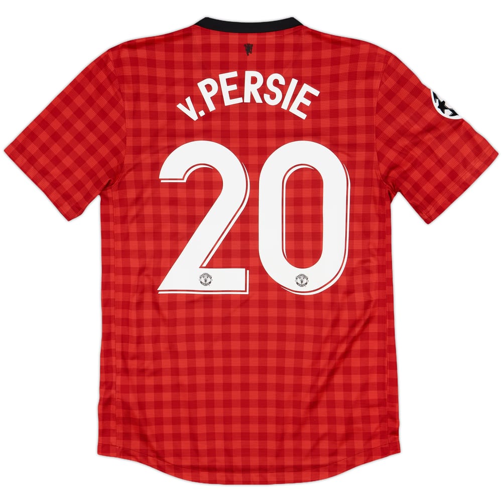 2012-13 Manchester United Home Shirt v.Persie #20 - 6/10 - (S)