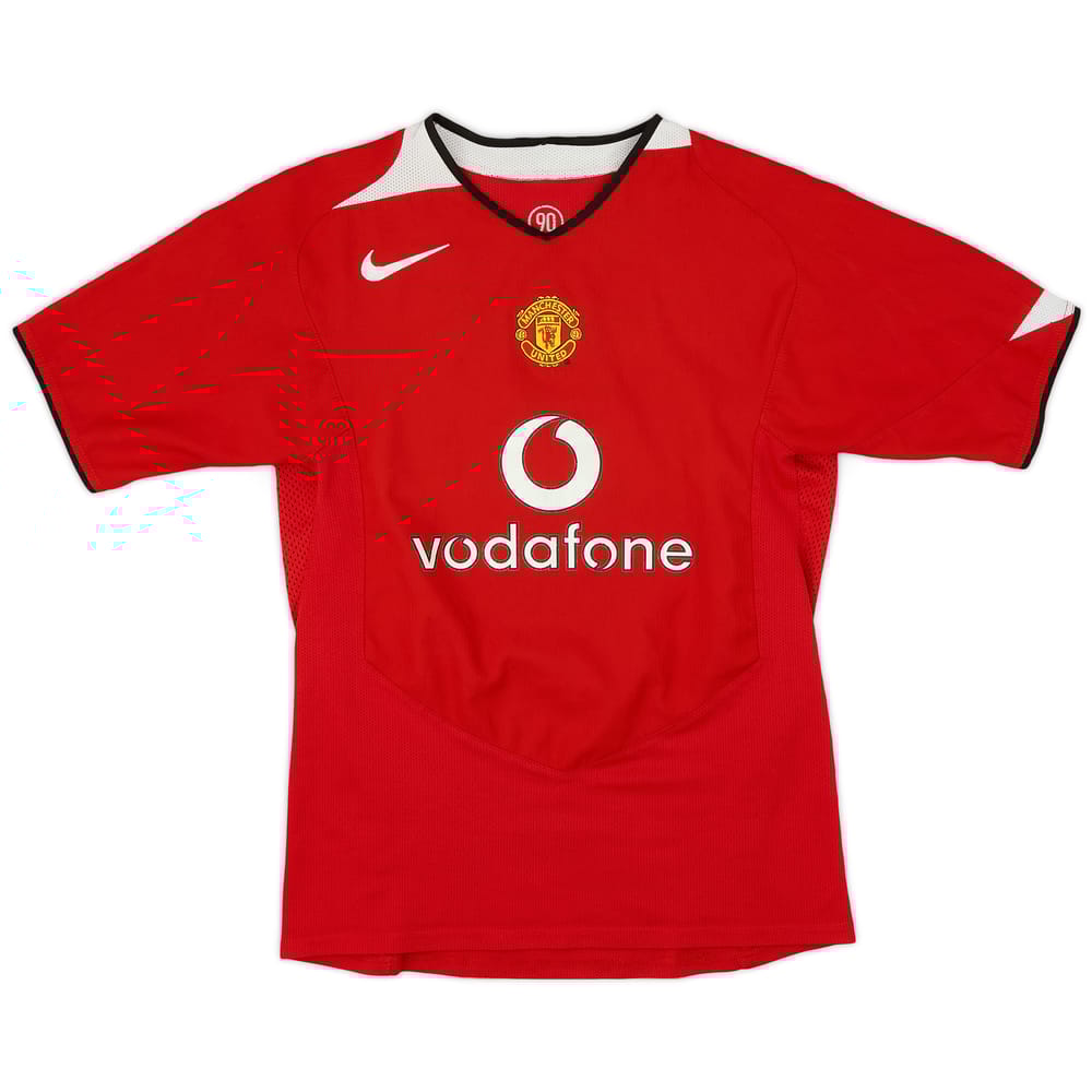 2004-06 Manchester United Home Shirt - 5/10 - (L.Boys)