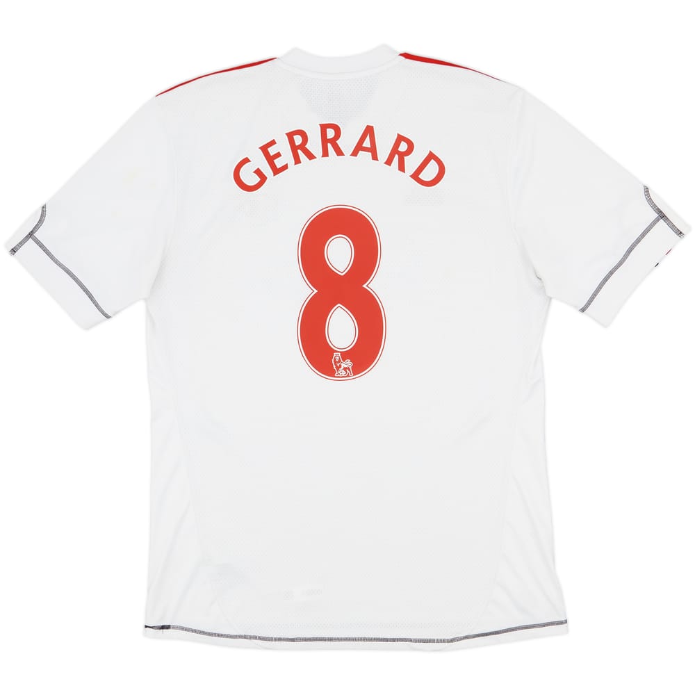 2009-10 Liverpool Third Shirt Gerrard #8 - 7/10 - (L)