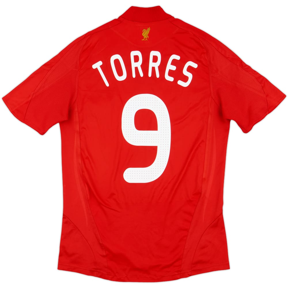 2008-10 Liverpool Home Shirt Torres #9 - 6/10 - (S)