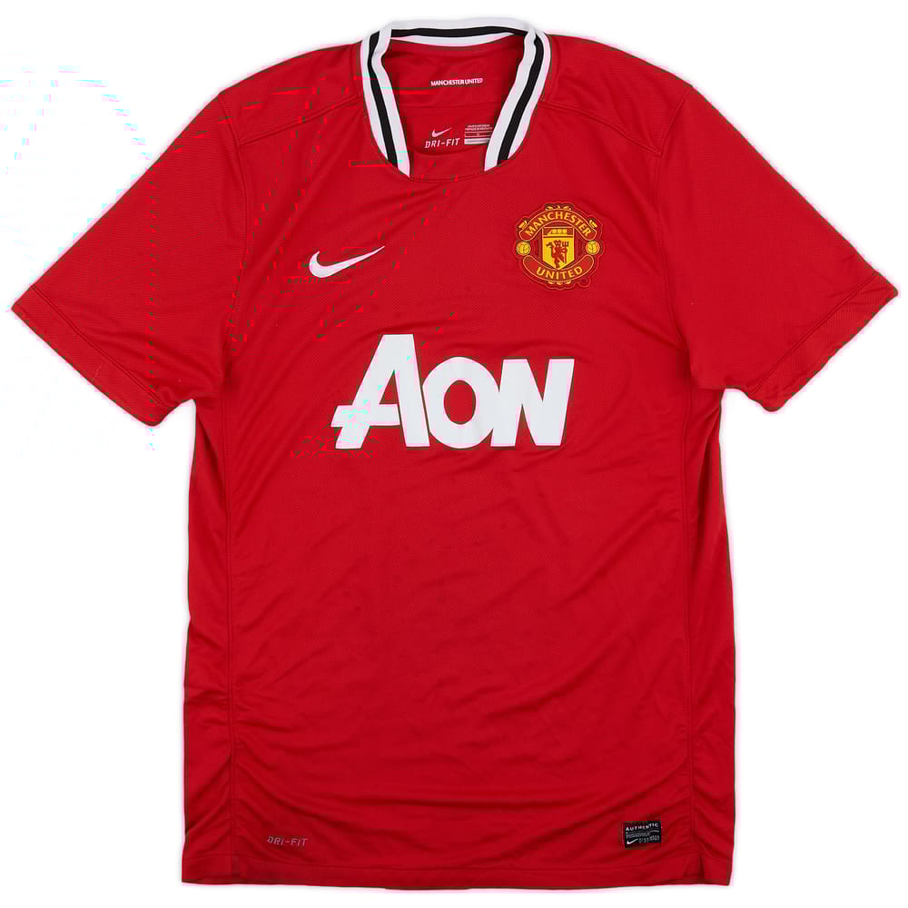 2011-12 Manchester United Home Shirt - 5/10 - (L)