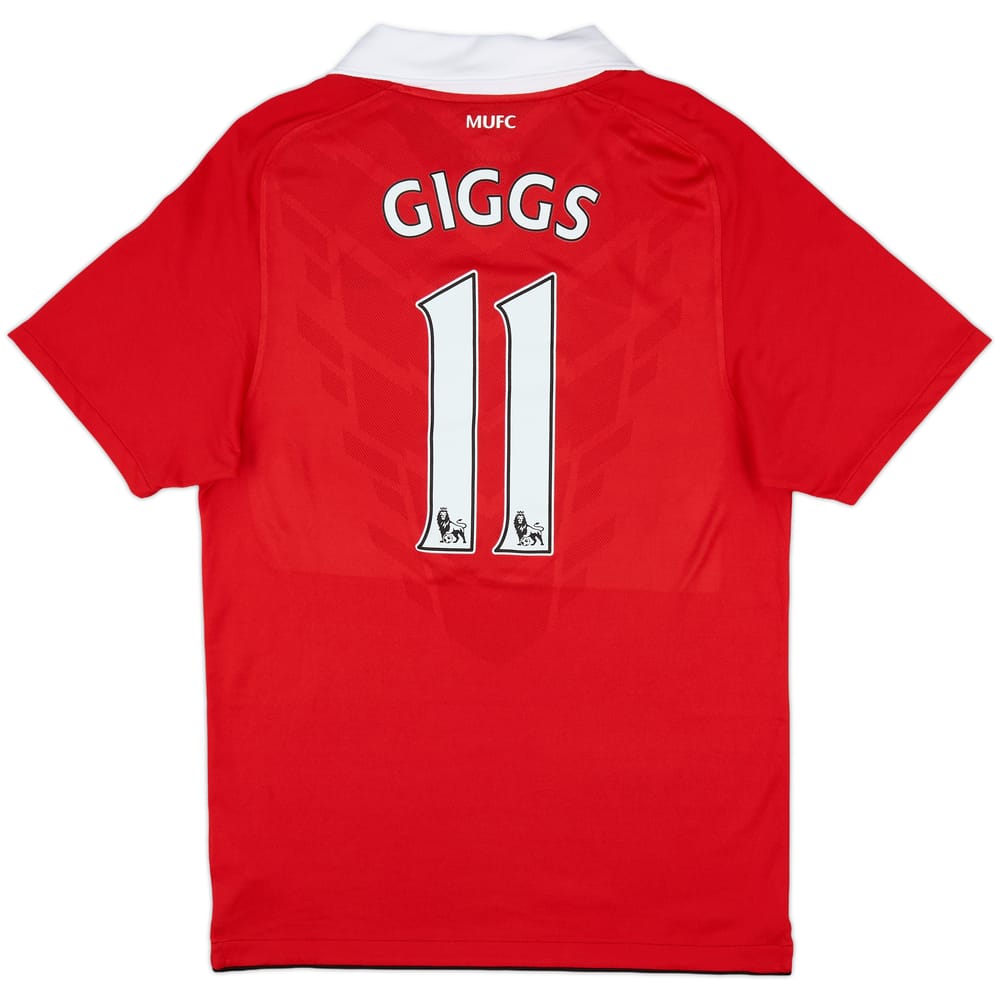 2010-11 Manchester United Home Shirt Giggs #11 - 8/10 - (S)