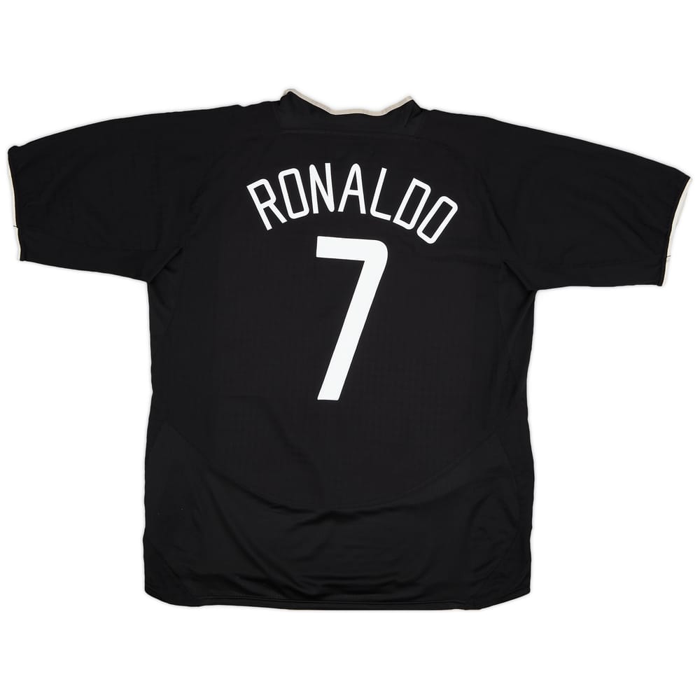 2003-05 Manchester United Away Shirt Ronaldo #7 - 8/10 - (XL)