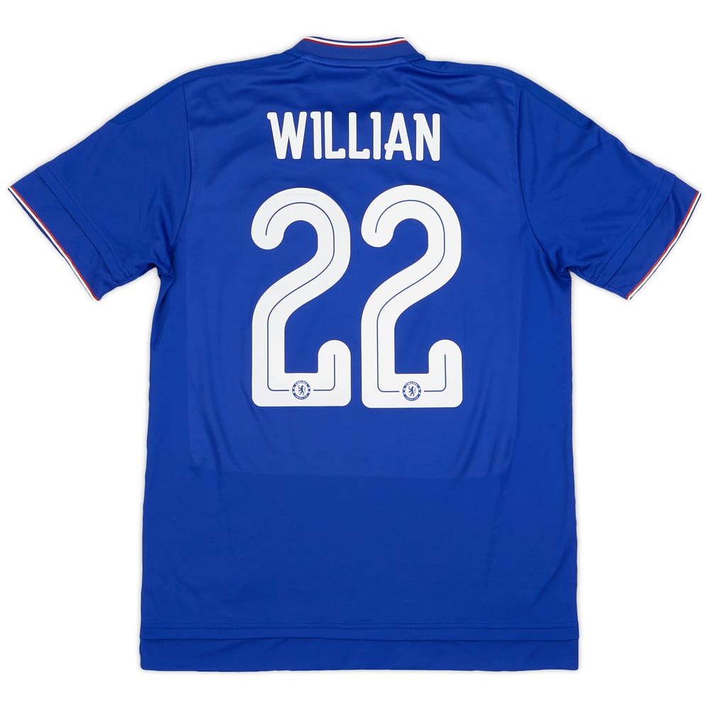 2015-16 Chelsea Home Shirt Willian #22 - 9/10 - (M)