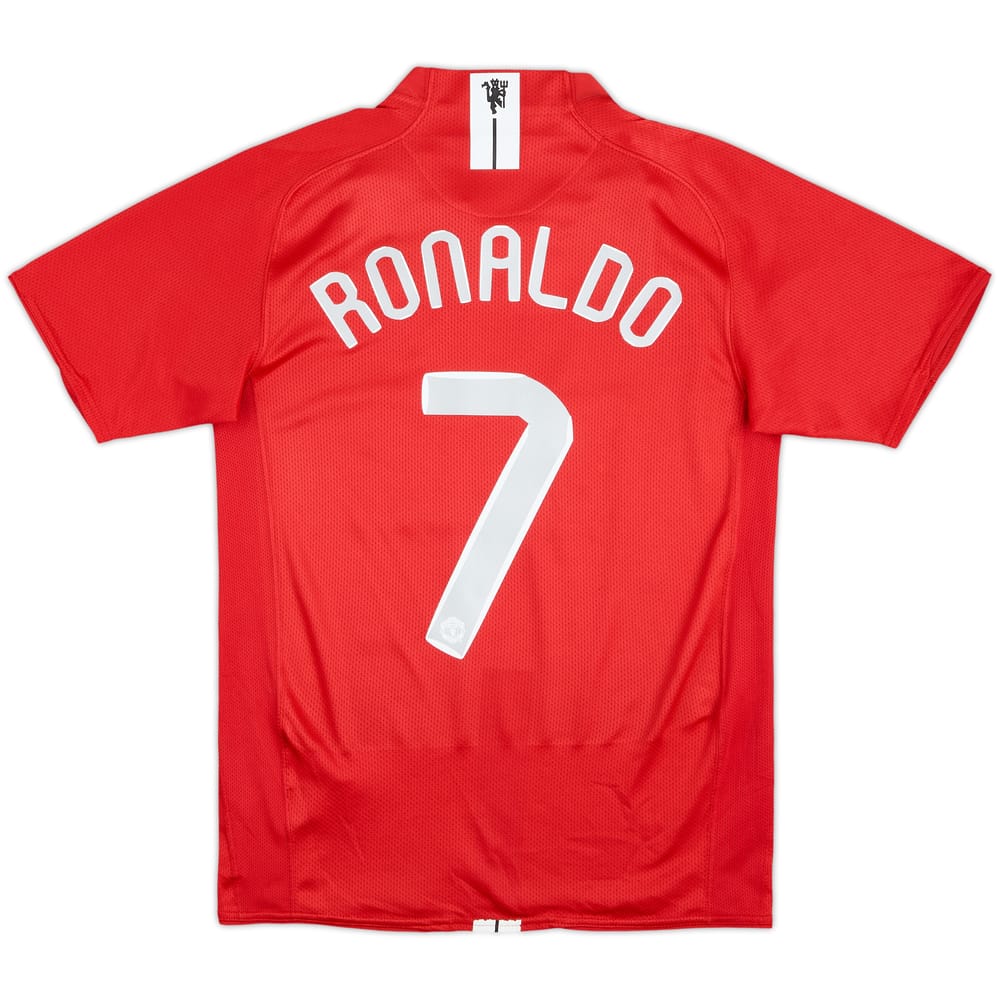 2007-09 Manchester United Home Shirt Ronaldo #7 - 4/10 - (S)