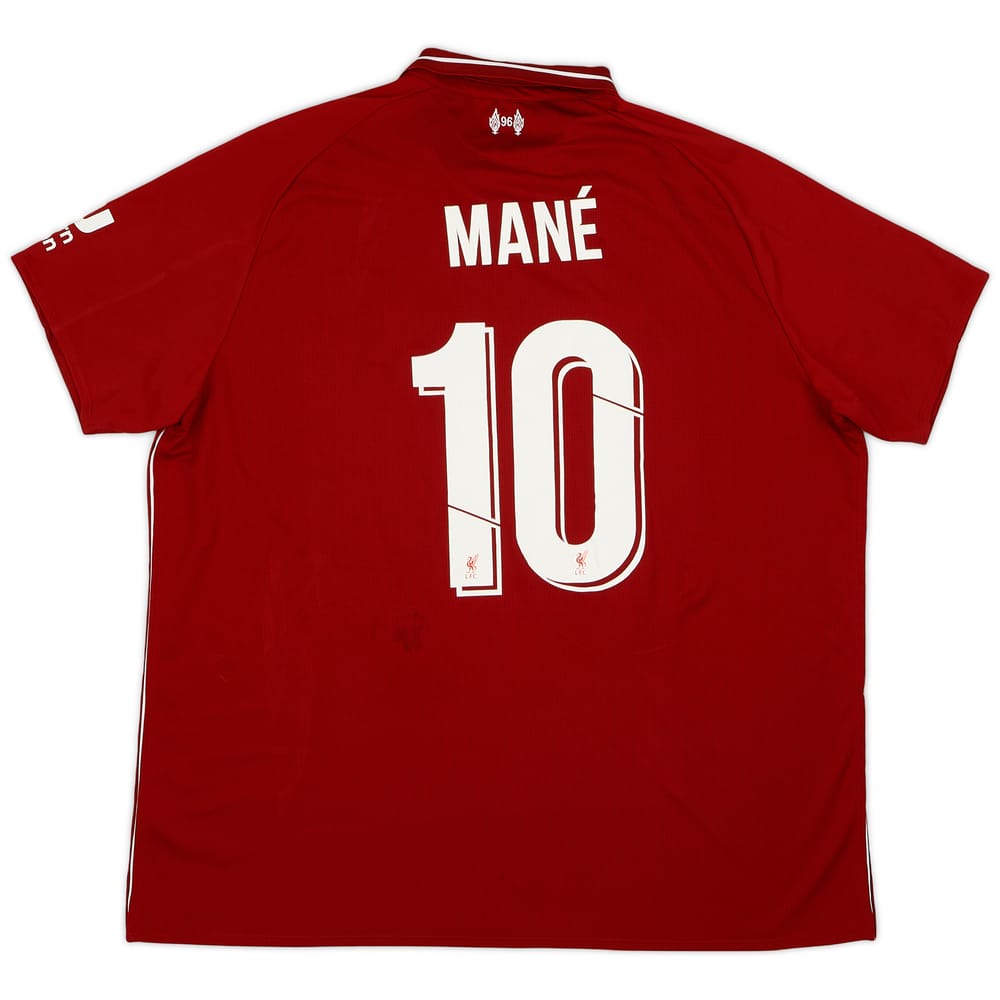 2018-19 Liverpool Home Shirt Mane #10 - 9/10 - (XXL)