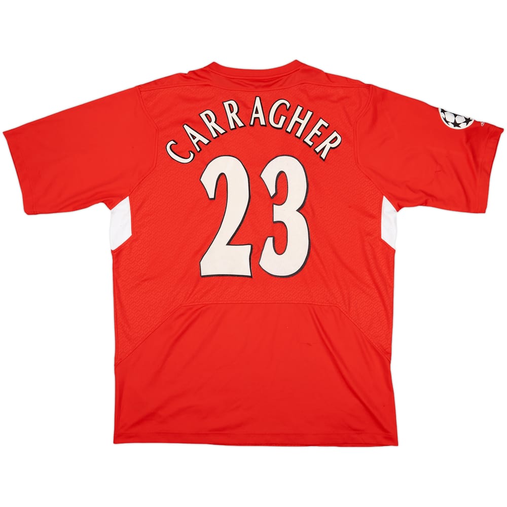 2004-06 Liverpool Home Shirt Carragher #23 - 4/10 - (L)