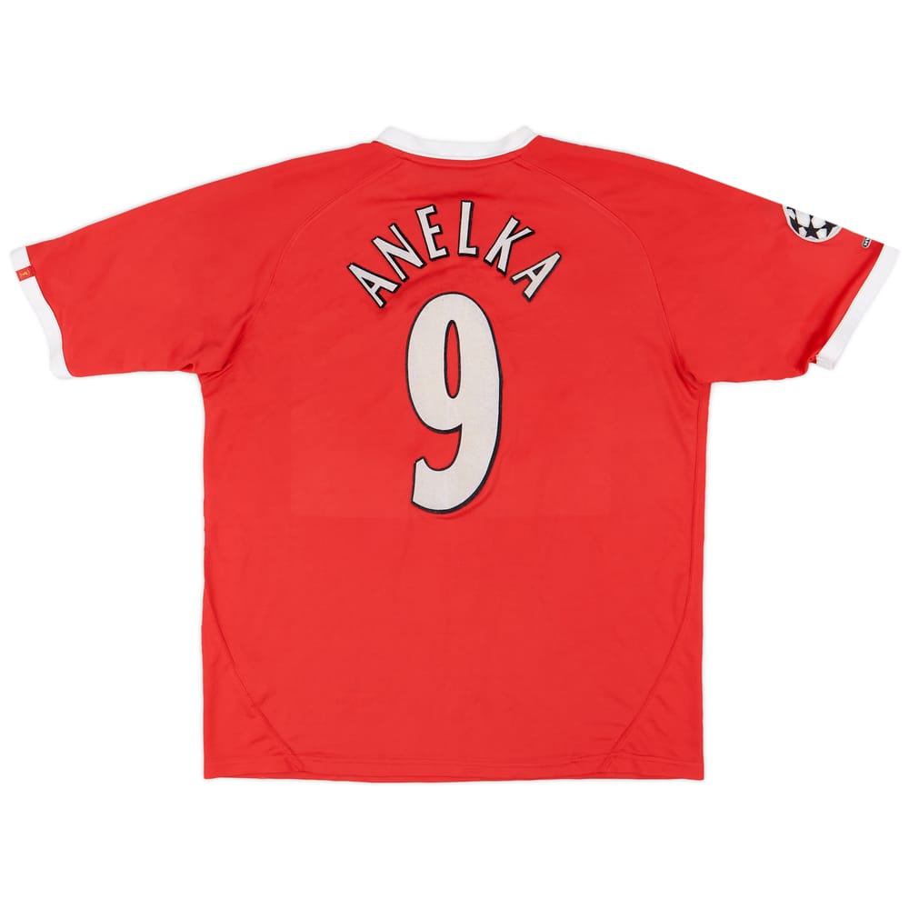 2001-03 Liverpool CL Shirt Anelka #9 - 8/10 - (XXL)