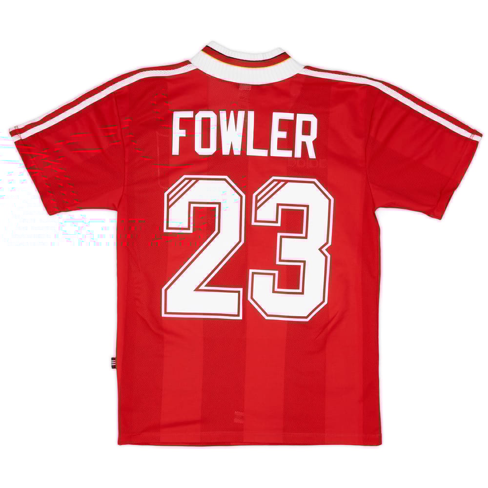 1995-96 Liverpool Home Shirt Fowler #23 - 9/10 - (S)