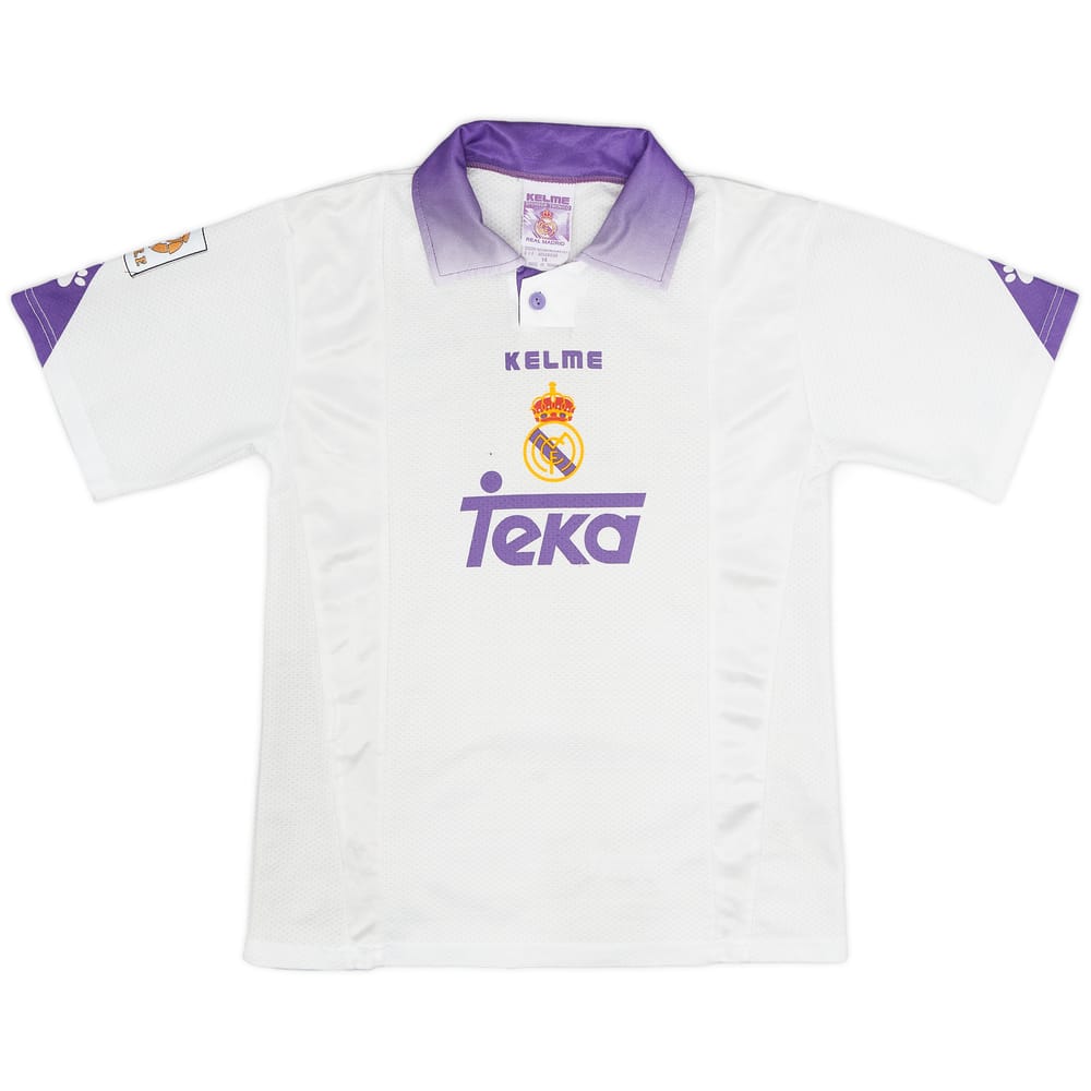 1997-98 Real Madrid Home Shirt - 5/10 - (XL.Boys)