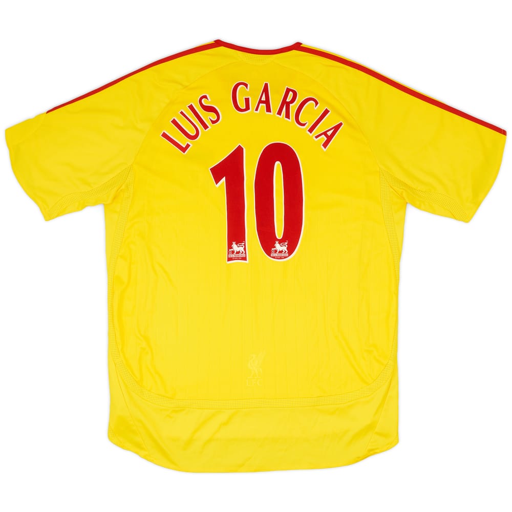 2006-07 Liverpool Away Shirt Luis Garcia #10 - 9/10 - (L)