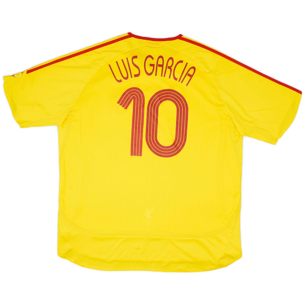 2006-07 Liverpool Away Shirt Luis Garcia #10 - 9/10 - (XXL)