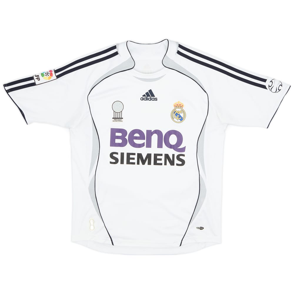 2006-07 Real Madrid Home Shirt - 9/10 - (XL.Boys)