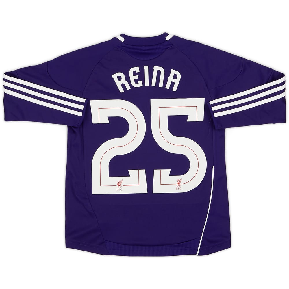 2010-12 Liverpool GK Shirt Reina #25 - 9/10 - (S.Boys)