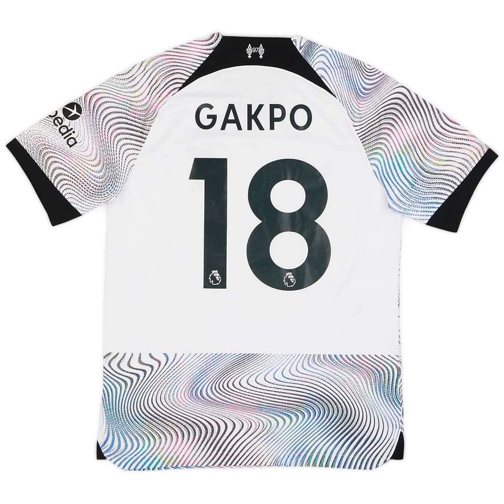 2022-23 Liverpool Away Shirt Gakpo #18 - 10/10 - (M)
