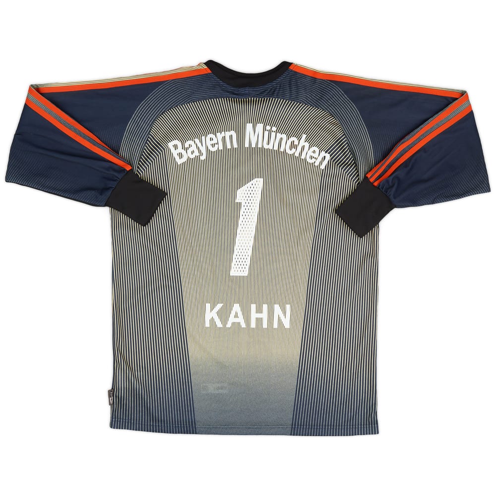 2003-04 Bayern Munich GK Shirt Kahn #1 - 7/10 - (S)