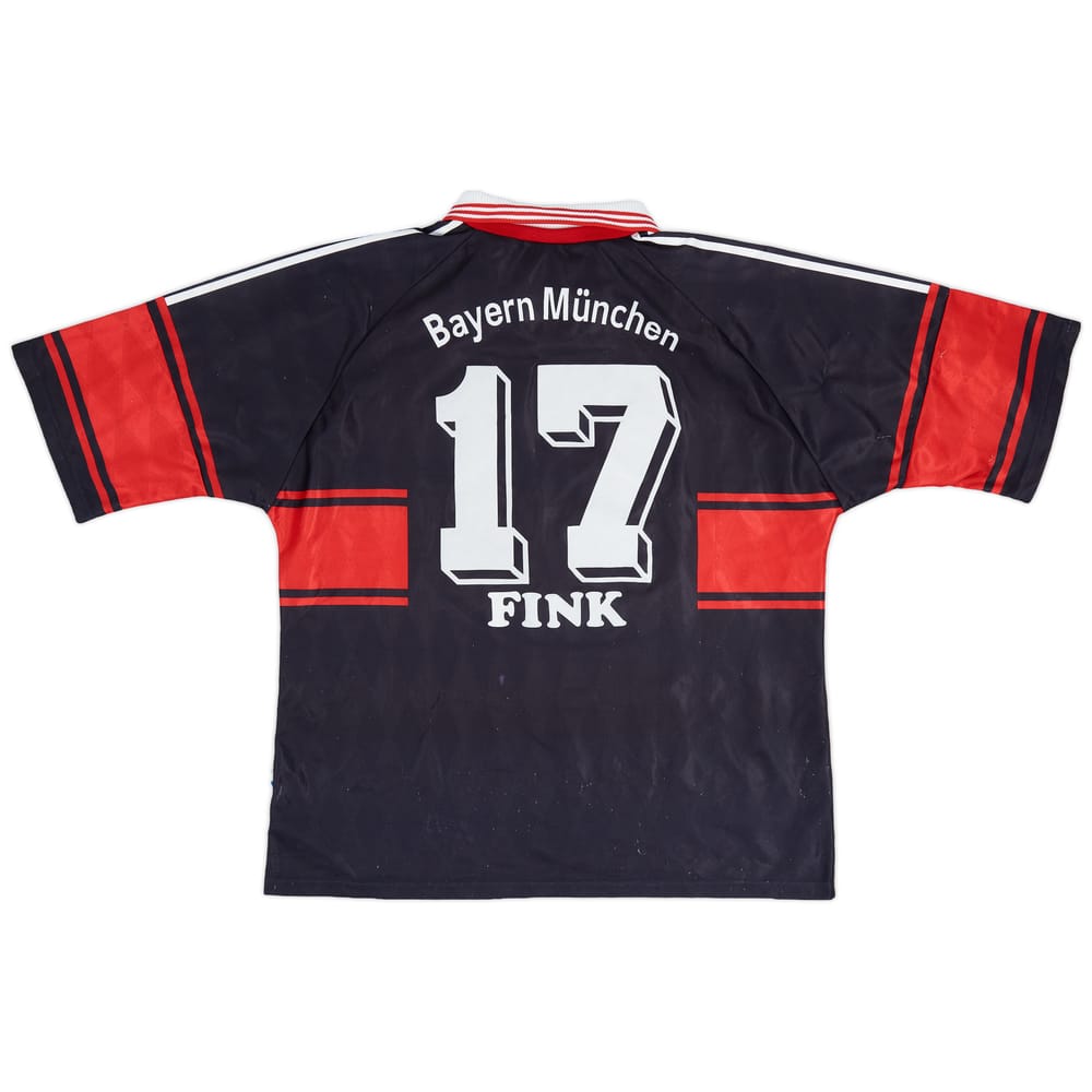 1997-99 Bayern Munich Home Shirt Fink #17 - 8/10 - (XXL)