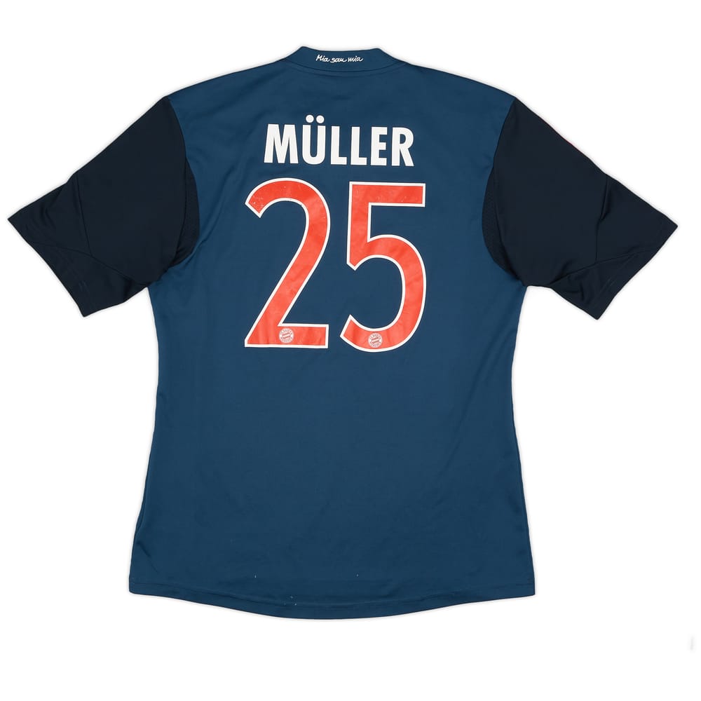 2013-14 Bayern Munich Third Shirt Muller #25 - 6/10 - (M)