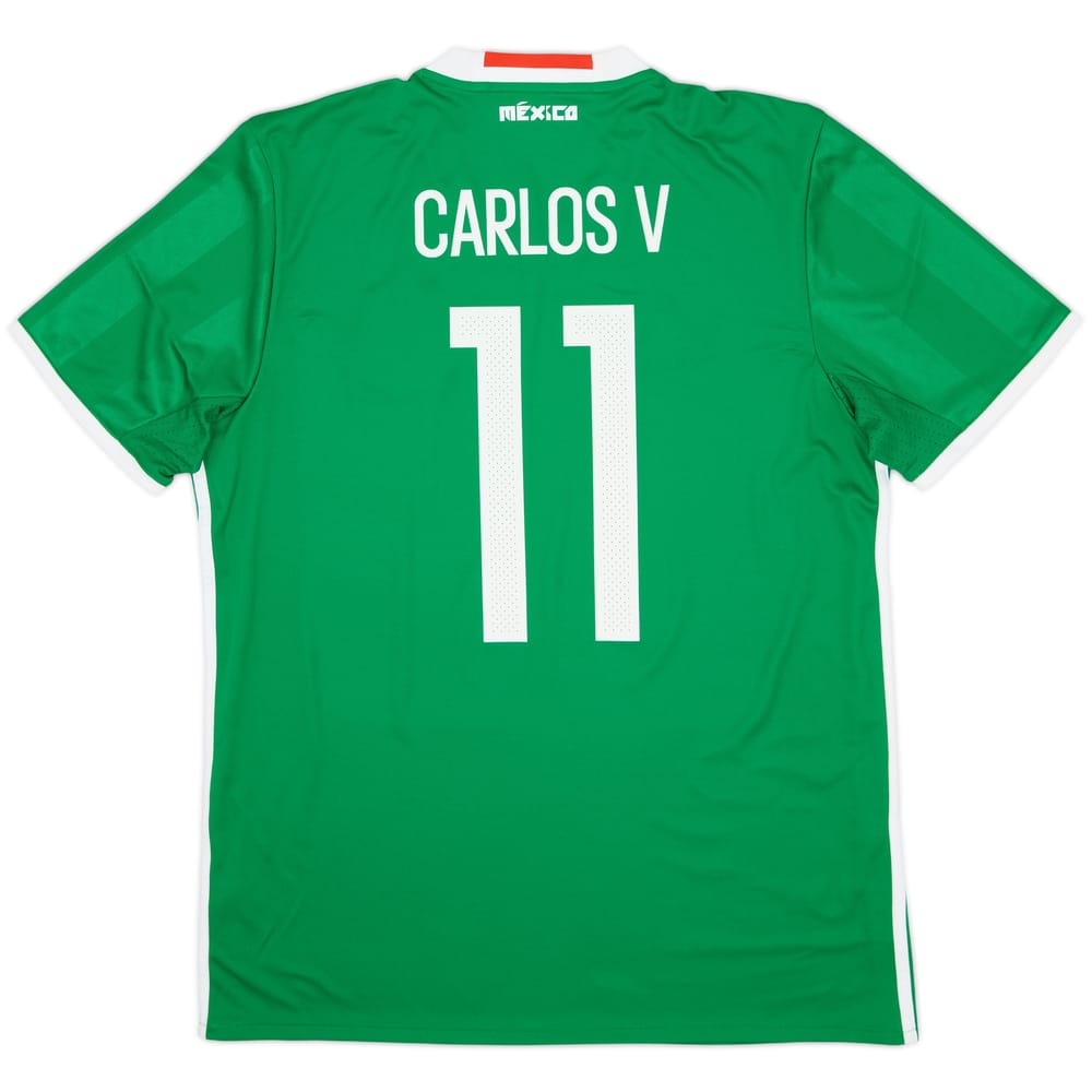 2016-17 Mexico Copa America Home Shirt Carlos V #11 (L)