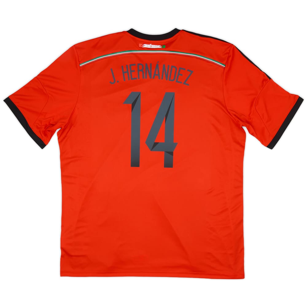 2014-15 Mexico Away Shirt J. Hernandez #14 (XXL)