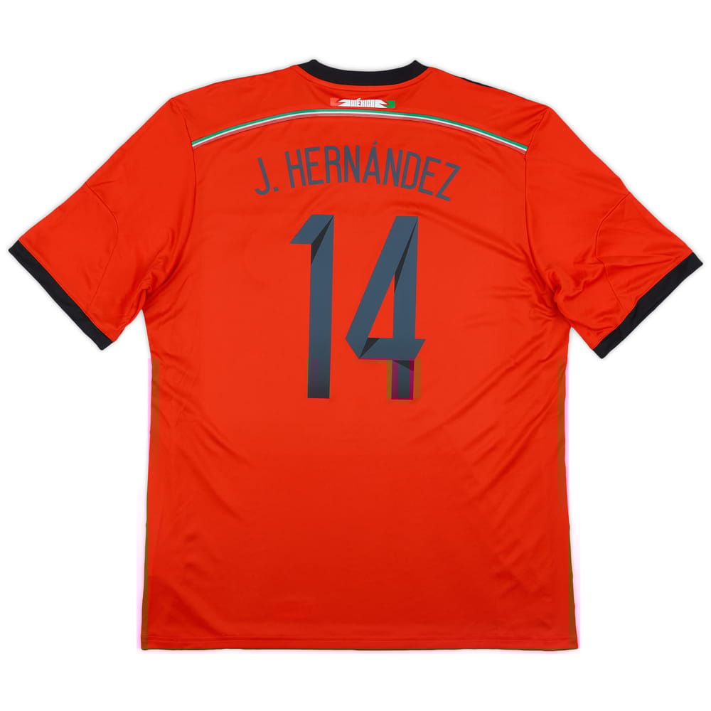 2014-15 Mexico Away Shirt J. Hernandez #14 (XL)