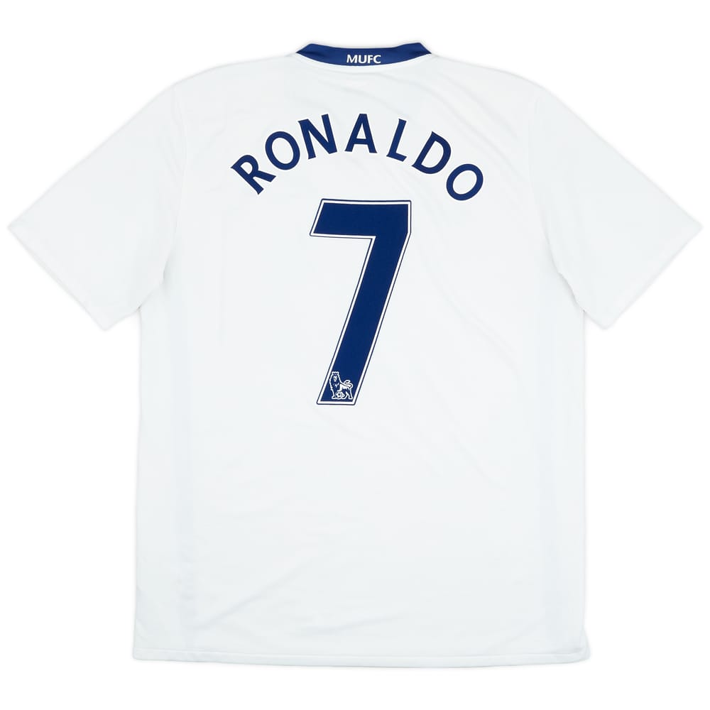 2008-10 Manchester United Away Shirt Ronaldo #7 - 7/10 - (L)