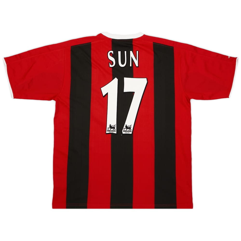 2003-04 Manchester City Away Shirt Sun #17 - 8/10 - (XL)