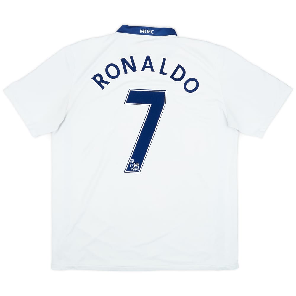 2008-10 Manchester United Away Shirt Ronaldo #7 - 8/10 - (L)