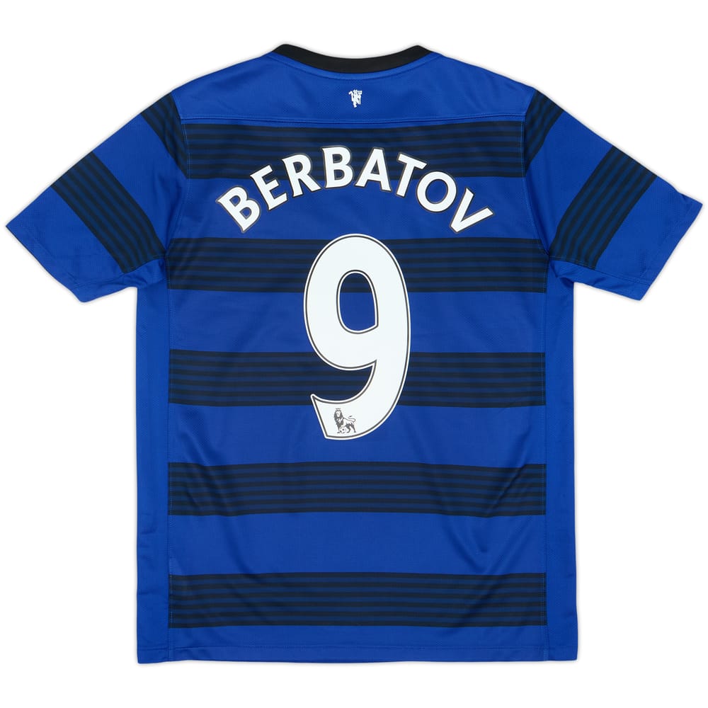 2011-13 Manchester United Away Shirt Berbatov #9 - 6/10 - (XL.Boys)