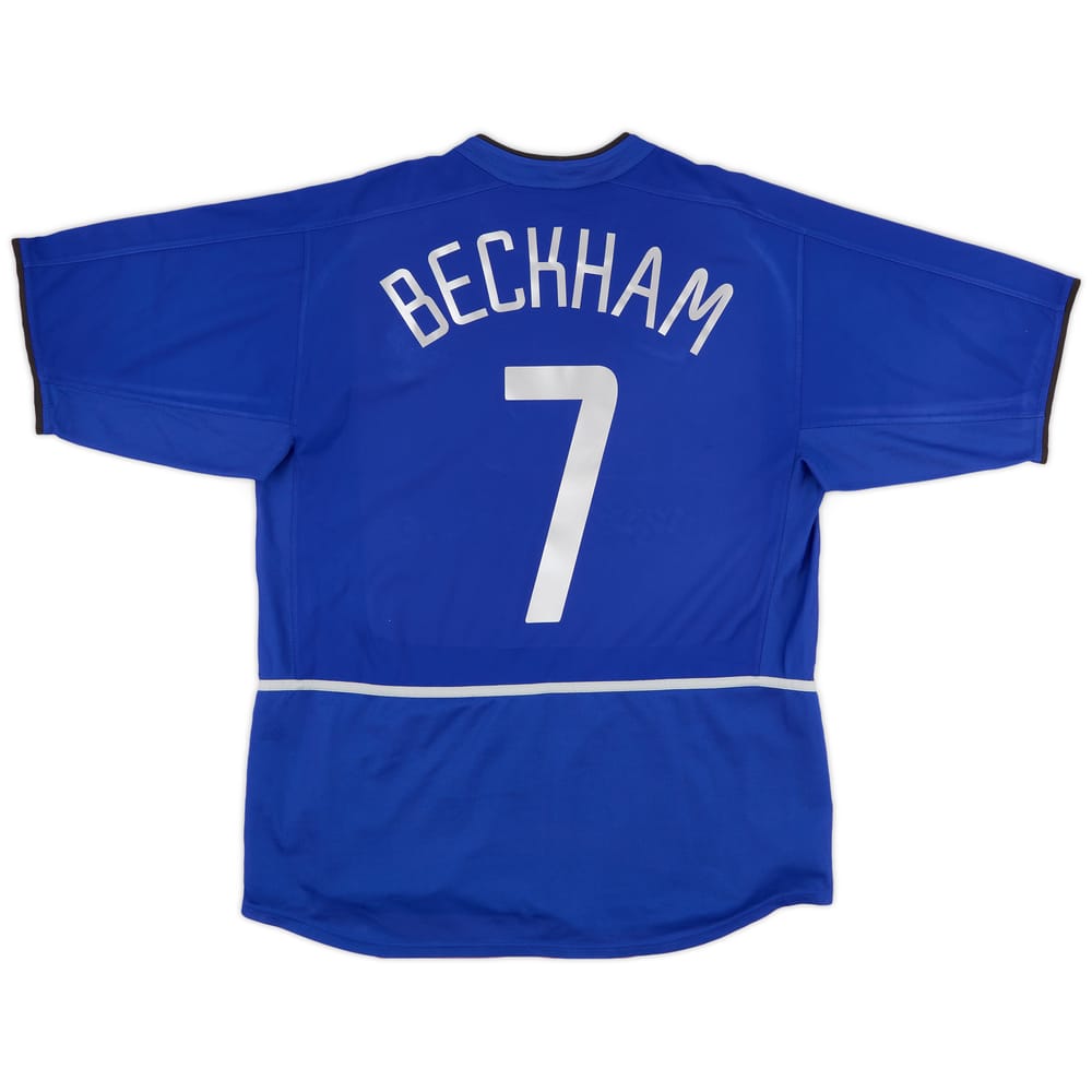 2002-03 Manchester United Third Shirt Beckham #7 - 5/10 - (L)