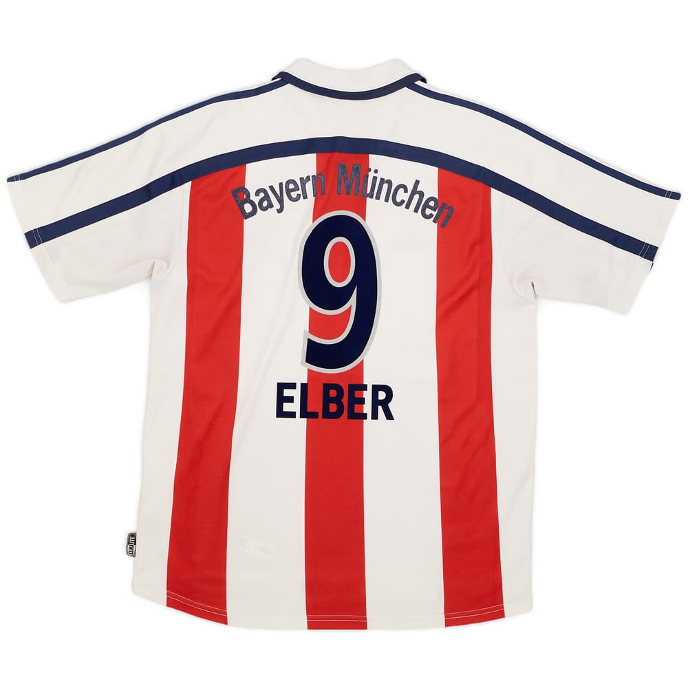 2000-01 Bayern Munich Away Shirt Elber #9 - 4/10 - (M)