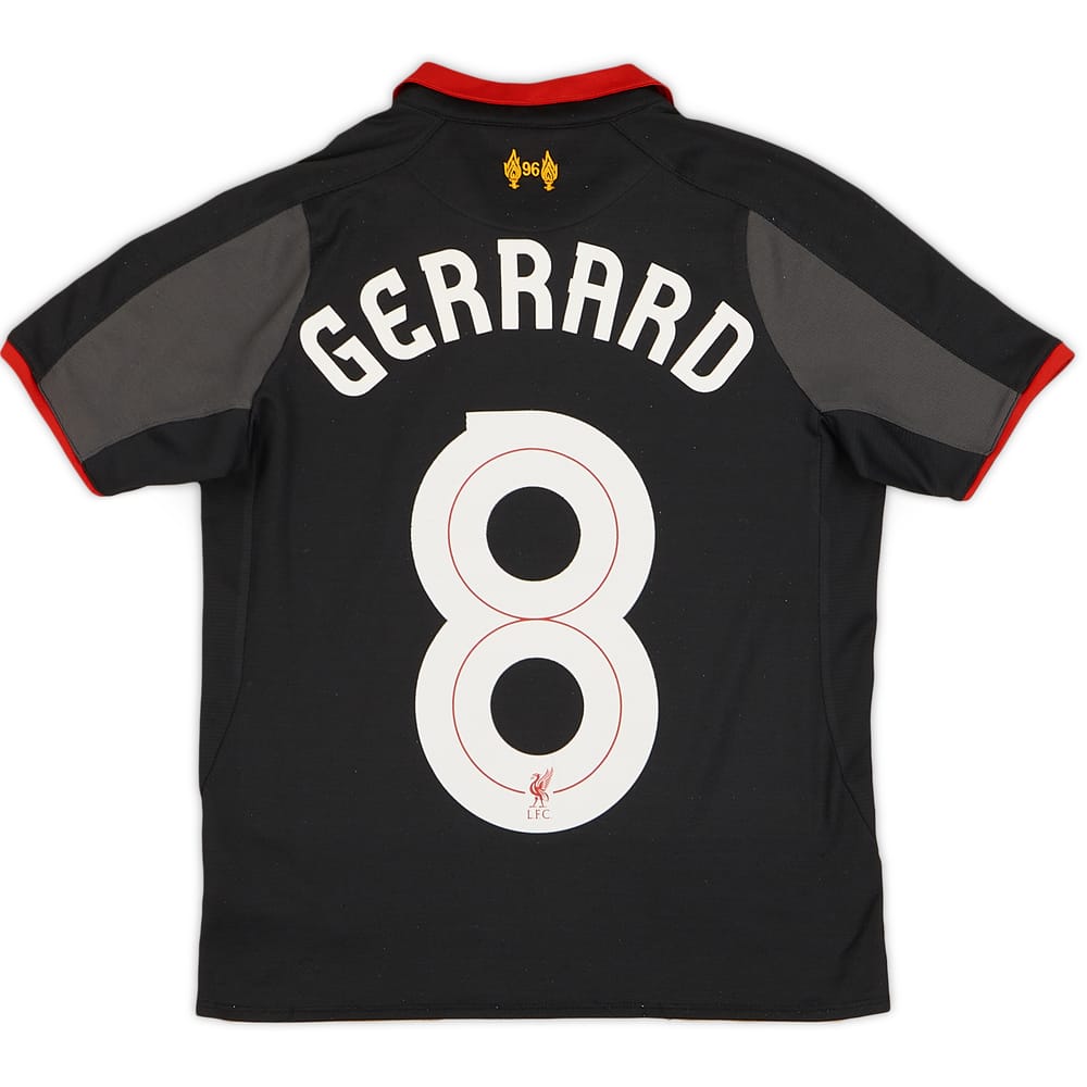 2014-15 Liverpool Third Shirt Gerrard #8 - 8/10 - (S.Boys)