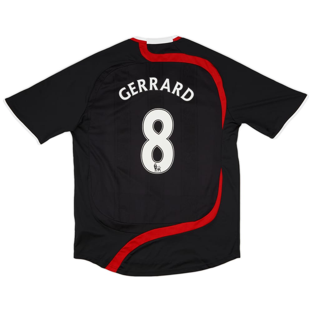 2007-08 Liverpool Third Shirt Gerrard #8 - 6/10 - (L)