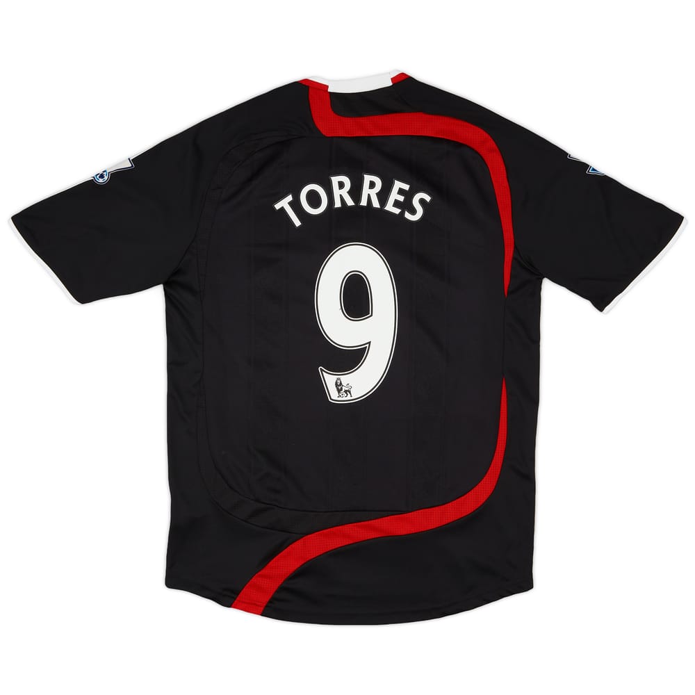2007-08 Liverpool Third Shirt Torres #9 - 9/10 - (M)