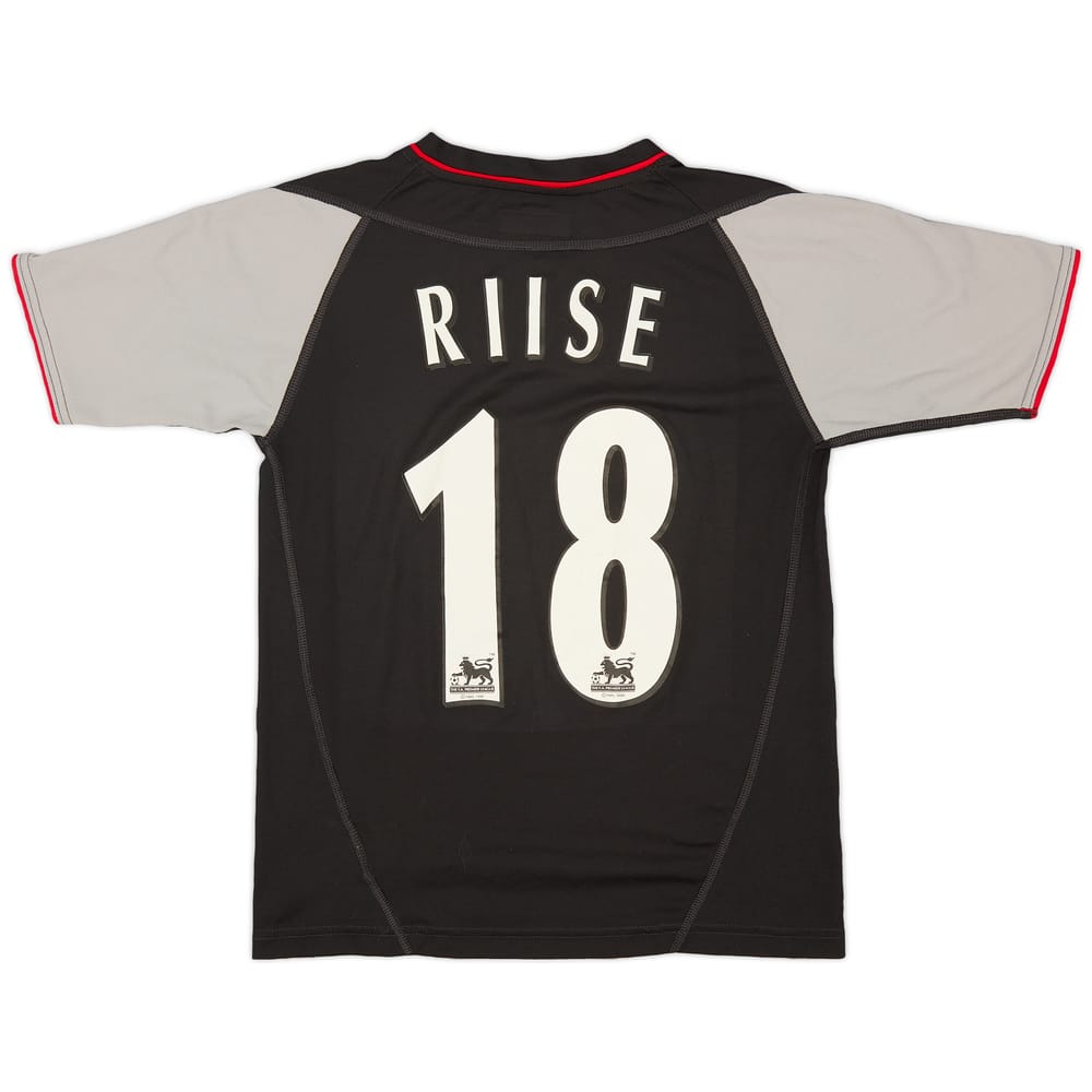 2002-04 Liverpool Away Shirt Riise #18 - 6/10 - (L.Boys)