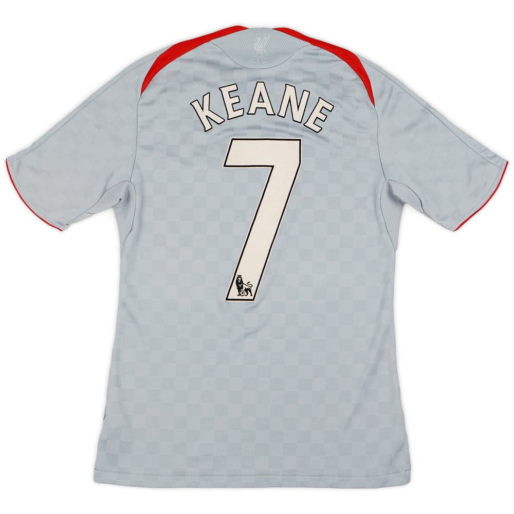 2008-09 Liverpool Away Shirt Keane #7 - 8/10 - (S)