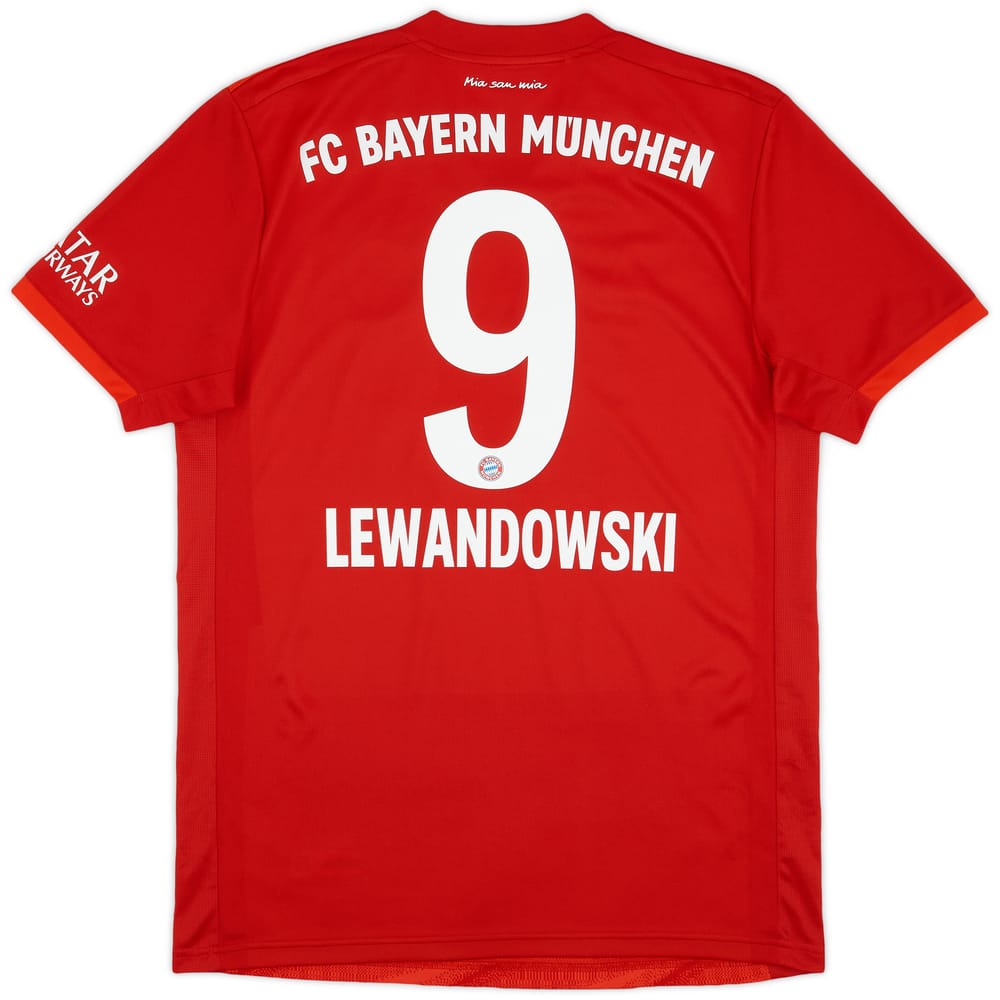 2019-20 Bayern Munich Home Shirt Lewandowski #9 - 8/10 - (M)