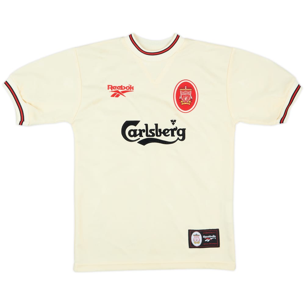 1996-97 Liverpool Away Shirt - 9/10 - (M.Boys)