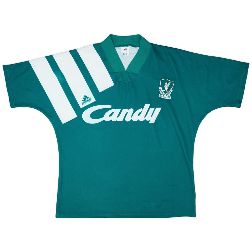 1991-92 Liverpool Away Shirt - 8/10 - (L)