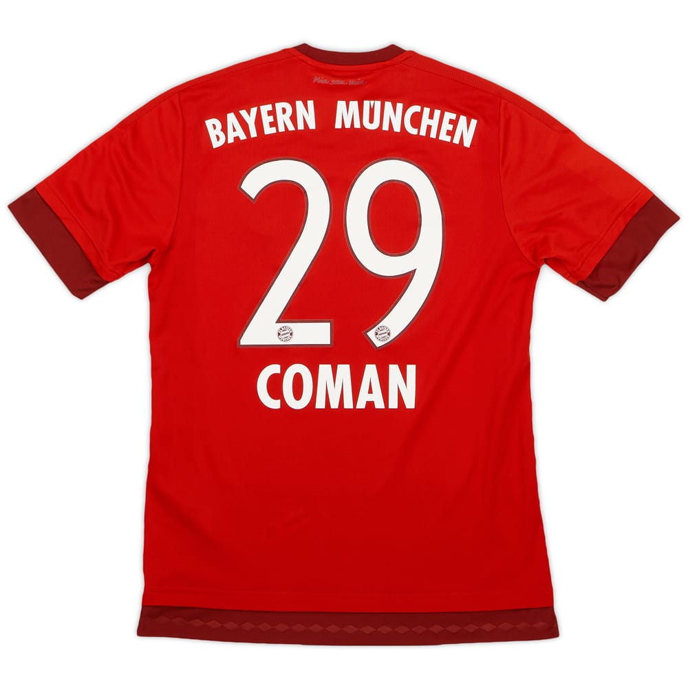 2015-16 Bayern Munich Home Shirt Coman #29 - 9/10 - (S)