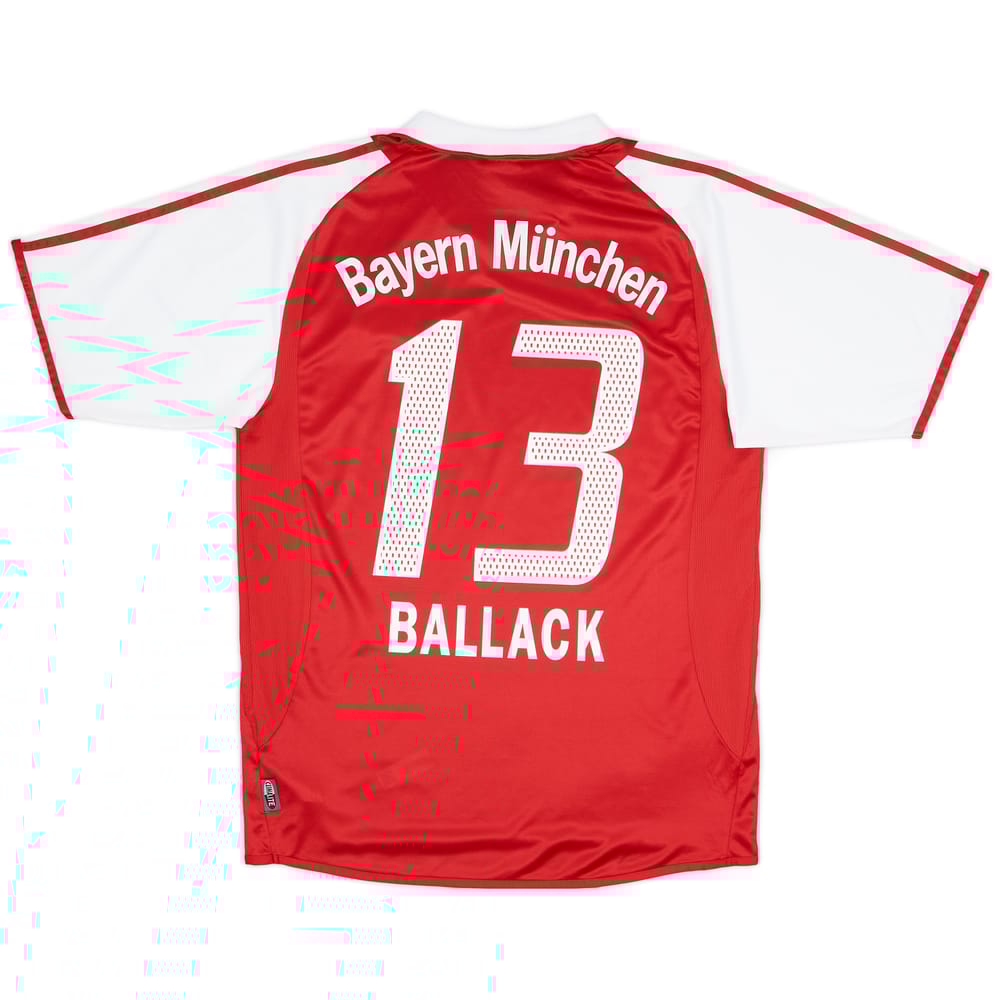 2004-05 Bayern Munich Home Shirt Ballack #13 - 9/10 - (S)